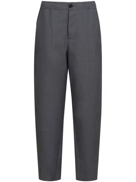 Pantaloni Marni de lână gri