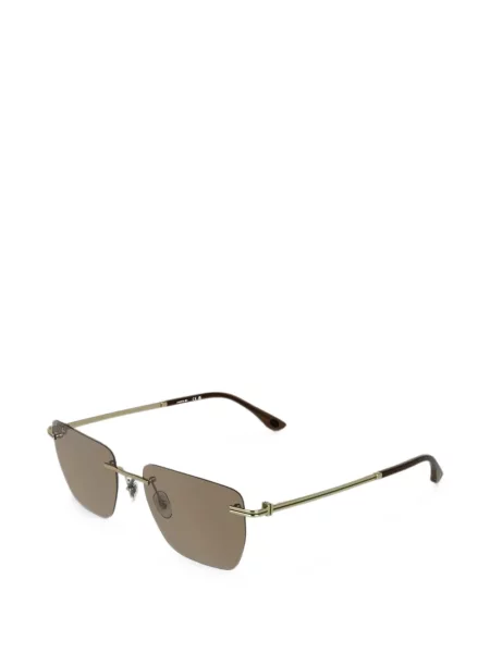 Ochelari de soare Lacoste cu imprimeu geometric