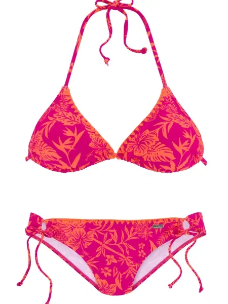 VENICE BEACH Bikini Venice oranžna roza