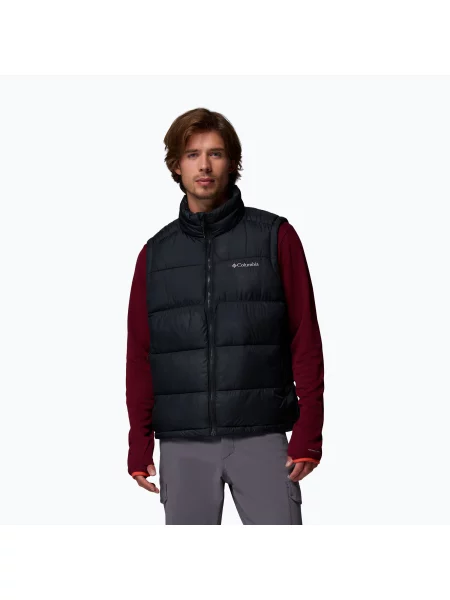 Vestă bărbați Columbia Pike Lake II black negru