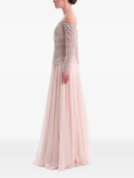 Rochie maxi Dina Melwani roz