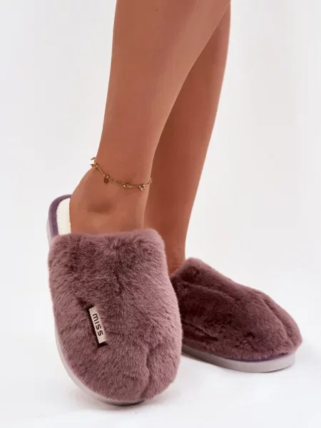 Pantofle Boto fialové