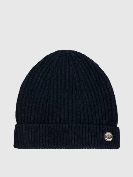Шапка Bertolo Cashmere синяя