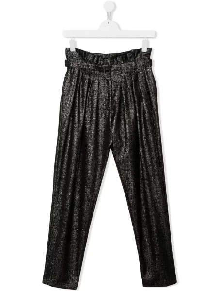 Spodnie dziecięce Balmain czarne