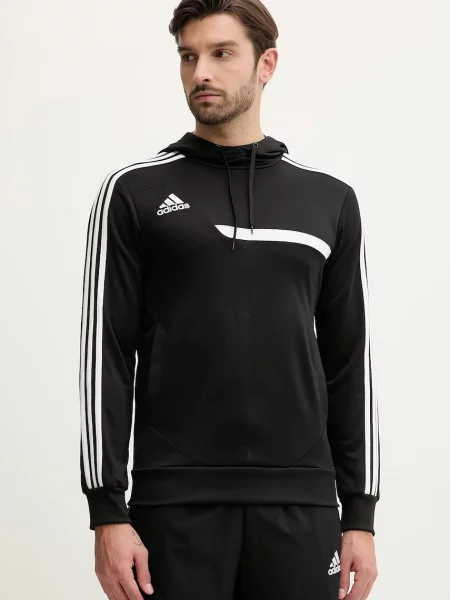 Pulover adidas s kapuco črna