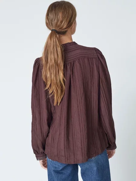 Co'couture Bluză Kesi' maro