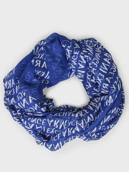 Шарф Armani Exchange синій