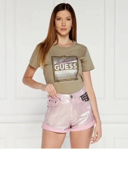 GUESS Póló zöld