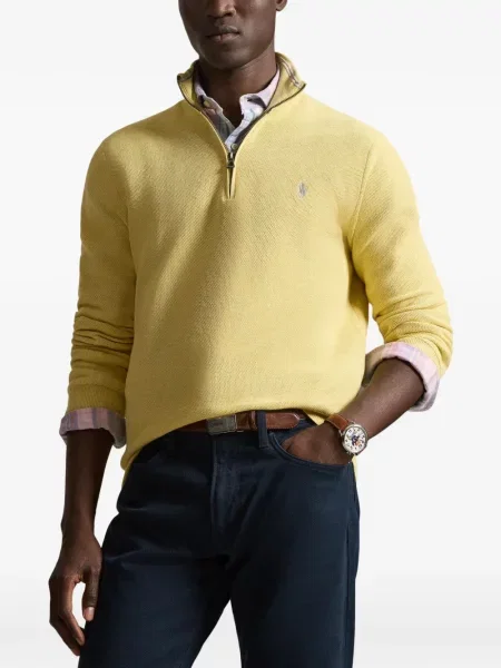 Czapka z daszkiem Polo Ralph Lauren w kratkę z twillu biznesowa niebieska