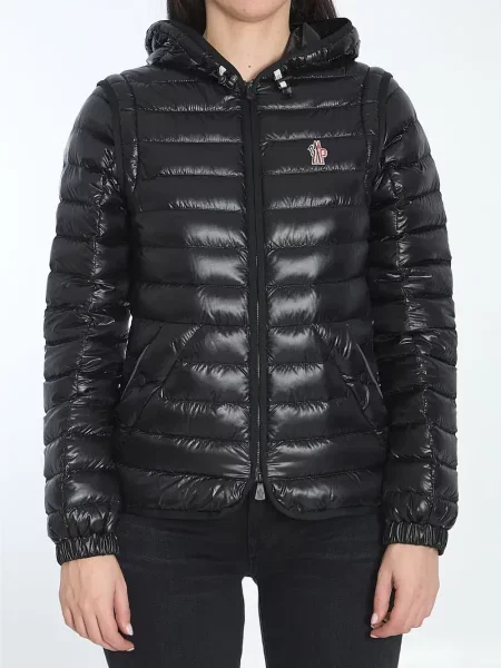Kurtka puchowa Moncler Grenoble czarna