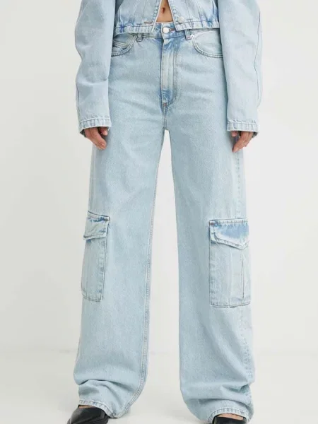 K+LUSHA jeansy niebieskie