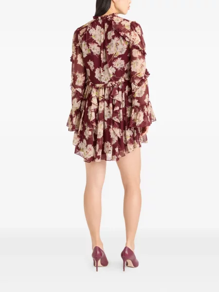 Rochie mini Cinq A Sept de costum roșu