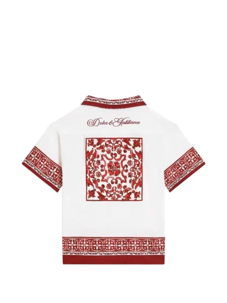 Koszula dziecięca Dolce And Gabbana biała