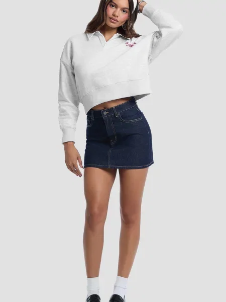 Світшот Guess Jeans сірий