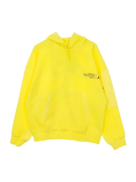 Bluza z kapturem Jordan żółta