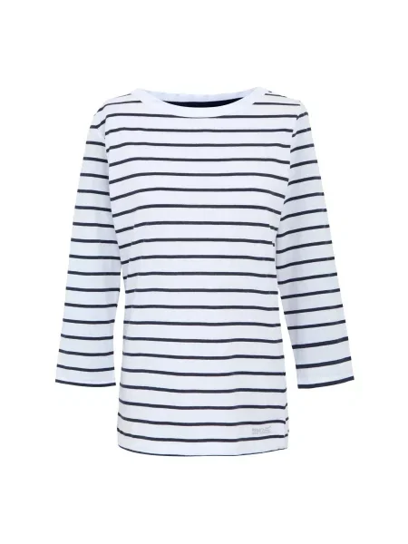 T-shirt W Paski Baylette II biała