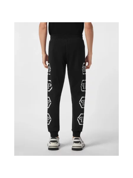 Spodnie dresowe Philipp Plein do biegania czarne