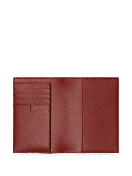 Portofel Burberry cu autograf negru