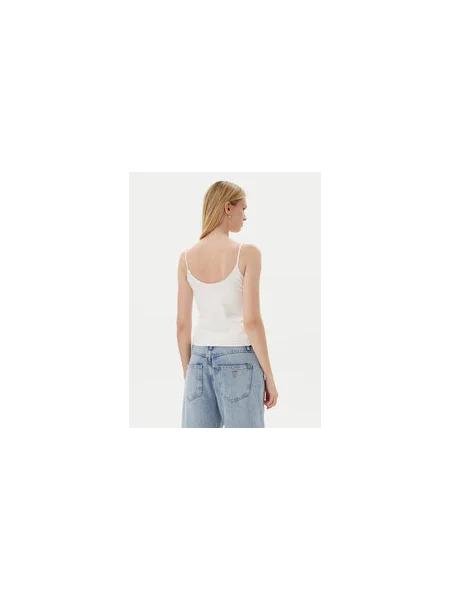 Guess Felső Slim Fit fehér