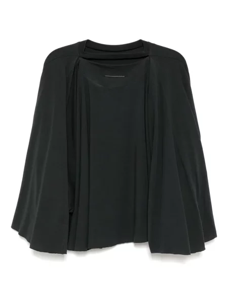 Tricou Mm6 Maison Margiela cu decolteu rotund gri