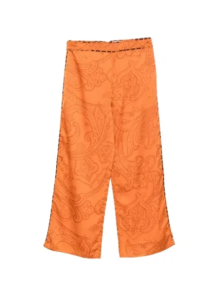 Pantaloni Twinset portocaliu