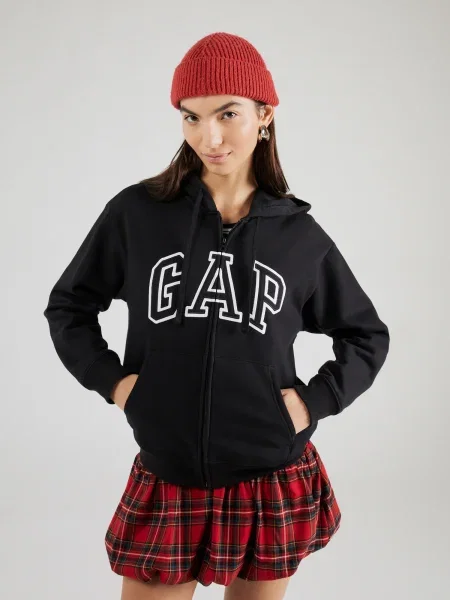 GAP Hanorac HERITAGE negru alb