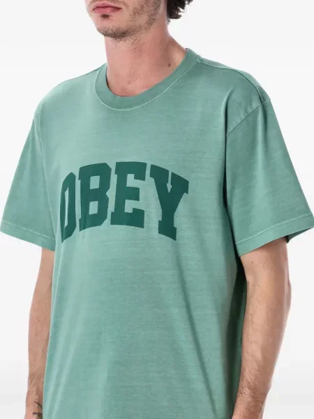 Tričko Obey zelené
