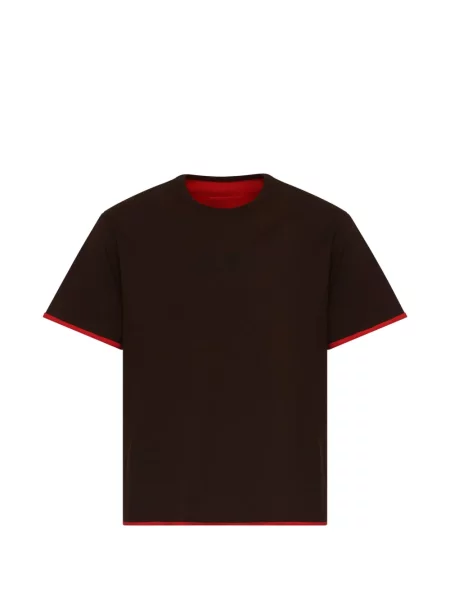 Reversibil tricou Mm6 Maison Margiela maro