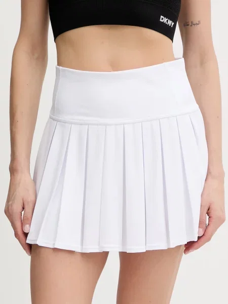 Dkny fustă mini evazati alb