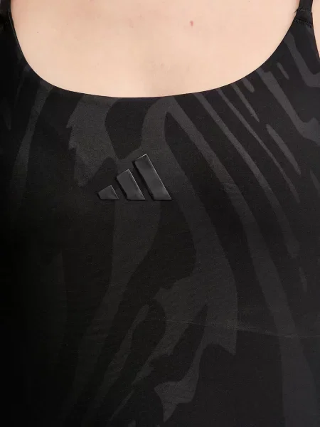 Топ для тренувань adidas Performance Aop Optime чорний