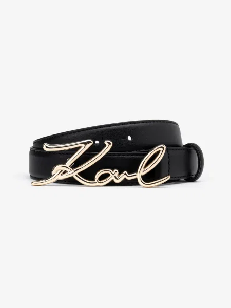 Ремень Karl Lagerfeld черный