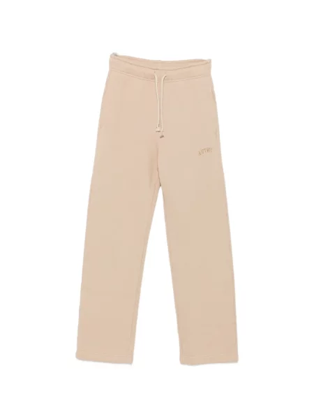 Pantaloni Autry cu broderie alergare cu cordon