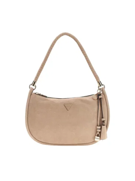 Torebka hobo Guess beżowa