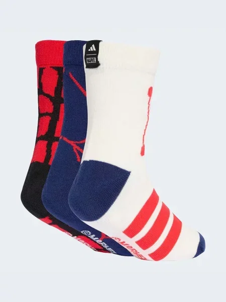 Adidas Dolge nogavice Spider-man Pisana rdeča