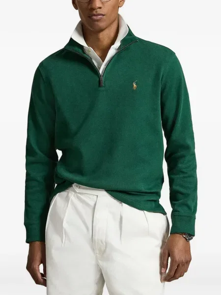 Hímzett szvetter Polo Ralph Lauren zöld