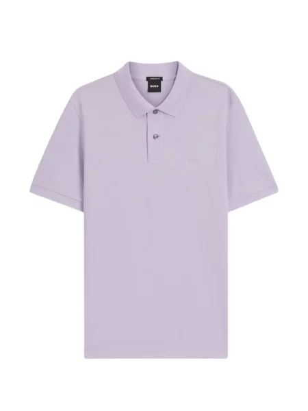 Tricou polo Boss violet