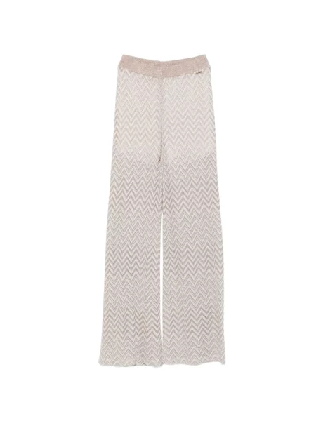 Pantaloni palazzo Liu Jo tricotate