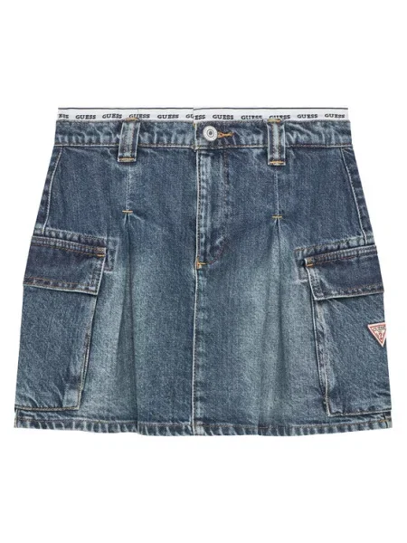 Guess Fustă de blugi albastru