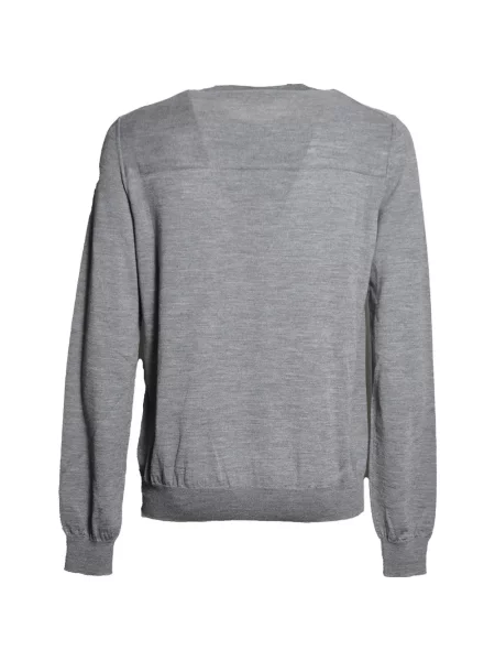 Pulover Jil Sander cu decolteu rotund gri