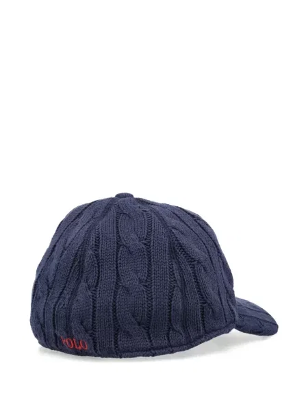 Dlouhá pletená košile Polo Ralph Lauren modrá