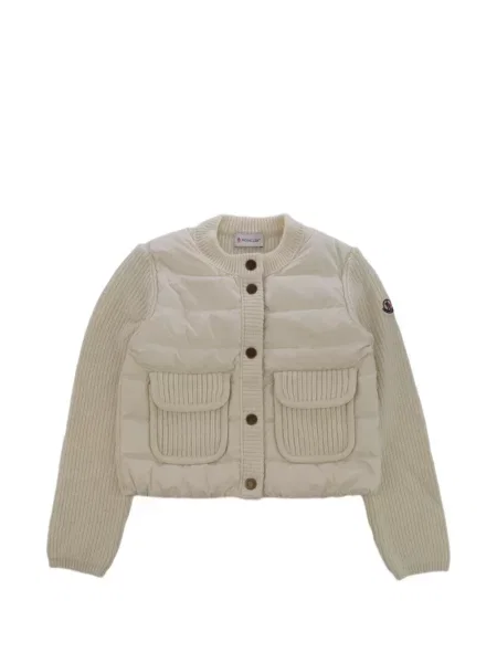 Kurtka dziecięca Moncler Enfant biała