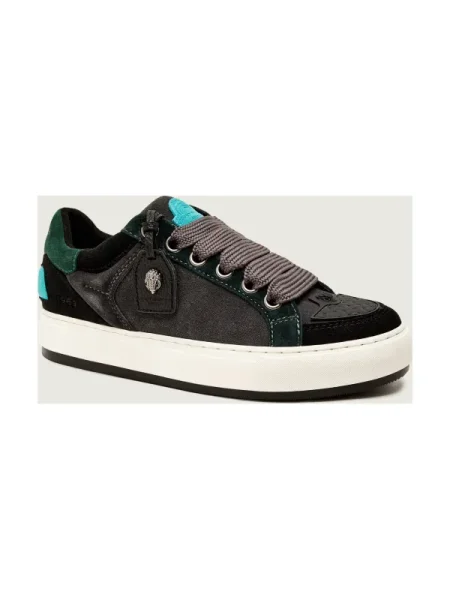 Kurt Geiger Sneakers SOUTHBANK TAG | piele întoarsă gri