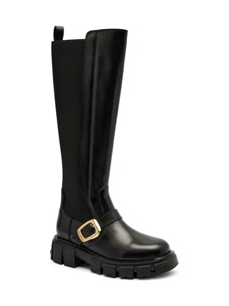 LOVE MOSCHINO Cizme negru