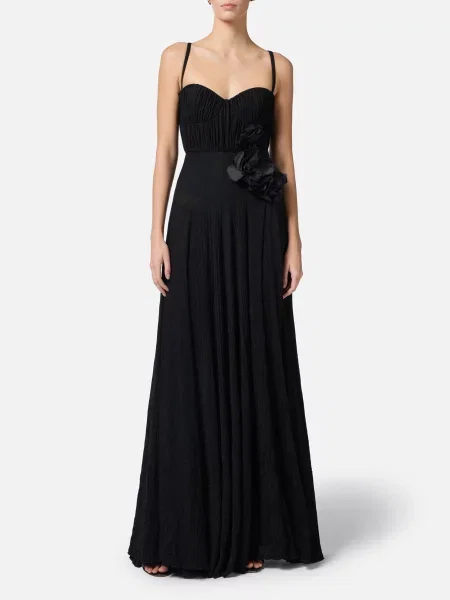 Платье Elisabetta Franchi черное