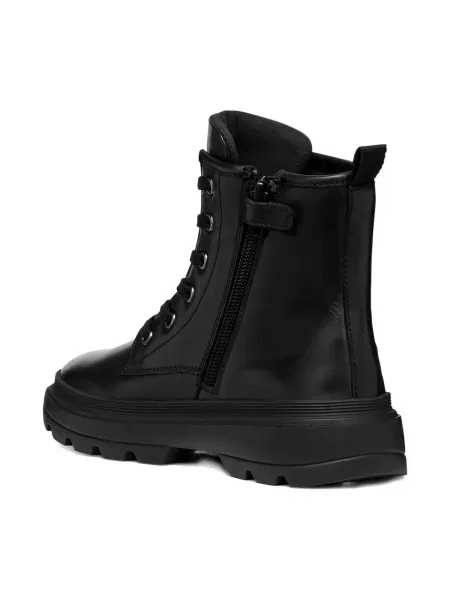 Buty do kostki dziecięce Geox czarne