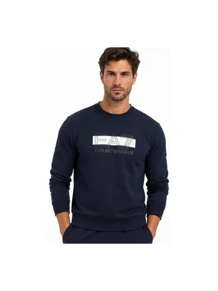 Geacă Emporio Armani Ea7 albastru