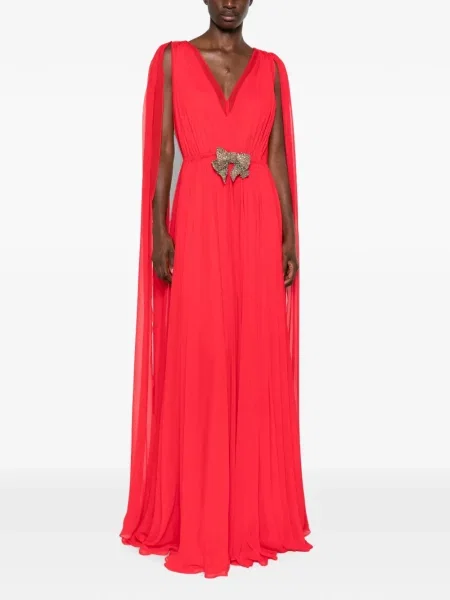 Selyem ruha Silk Love & Lace piros
