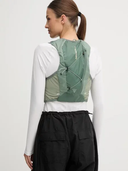 Жилет Salomon для бега зеленый