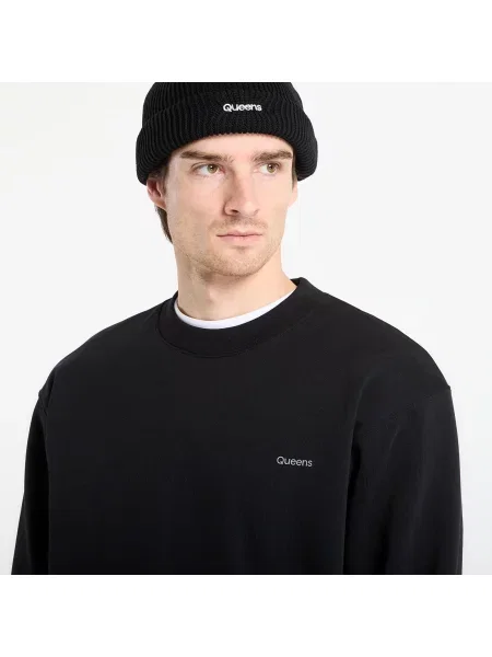 Суитшърт Queens Sweats Essential Crewneck Black XL черно