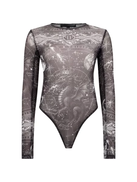 Bodyčko Philipp Plein čierna